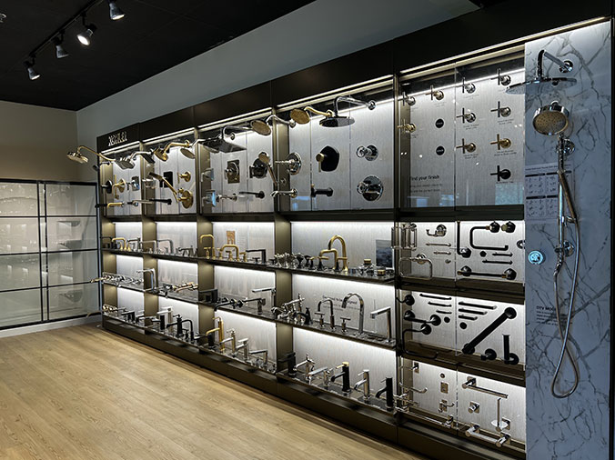 McDonald Plumning Supply Kitchen & Bath Showroom interior