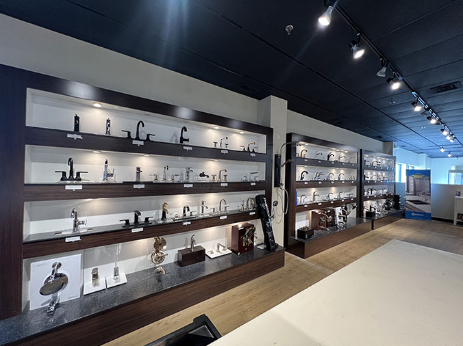 McDonald Plumning Supply showroom interior
